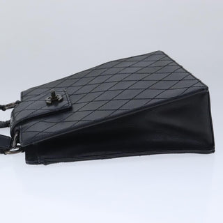 Chanel Vintage CC Turnlock Satchel Leather