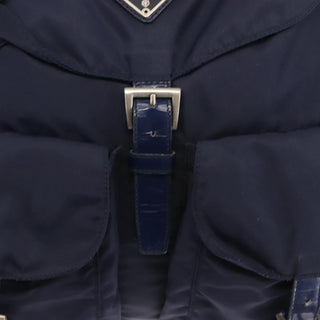 Prada Double Front Pocket Backpack Tessuto