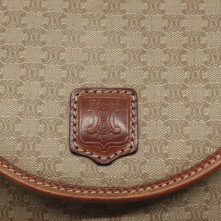 Celine Macadam Shoulder Bag PVC Leather