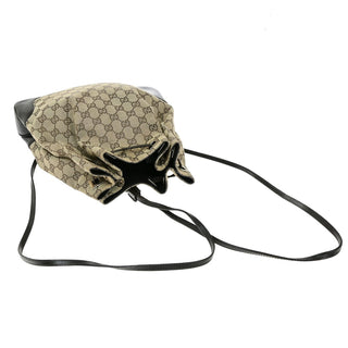 Gucci Drawstring Backpack GG Canvas
