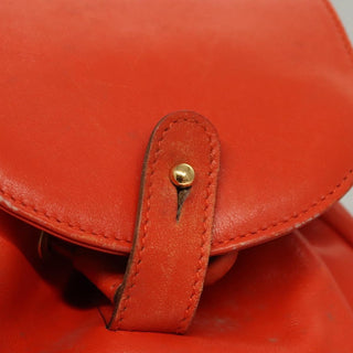 Gucci Vintage Bamboo Backpack Leather