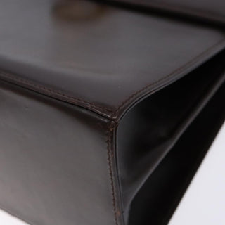 Salvatore Ferragamo Gancini Convertible Top Handle Bag Leather