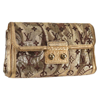 Louis Vuitton Thalie Clutch Brocade Monogram