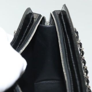 Chanel Vintage CC Lock Pocket Chain Tote Patent