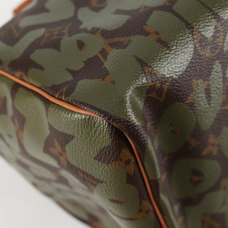 Louis Vuitton Speedy Handbag Limited Edition Monogram Graffiti