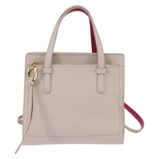 Salvatore Ferragamo Amy Tote Pebbled Leather