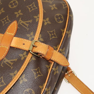 Louis Vuitton Saumur Handbag Monogram Canvas