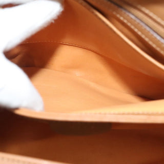 Gucci Vintage Convertible Bamboo Box Crossbody Bag Leather