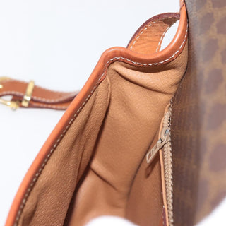 Celine Macadam Shoulder Bag PVC Leather