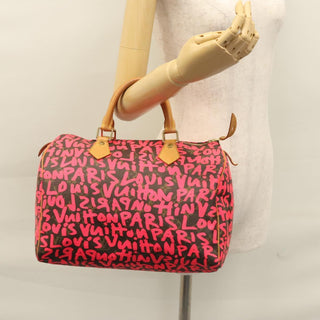 Louis Vuitton Speedy Handbag Limited Edition Monogram Graffiti