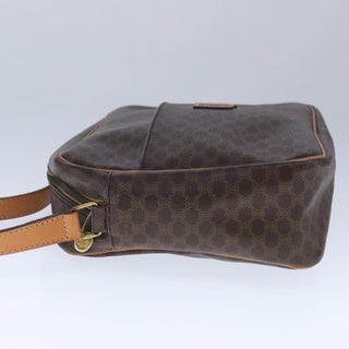 Celine Vintage Macadam Shoulder Bag Leather