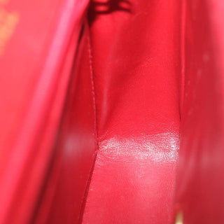 Chanel Vintage Square Chain Handle Flap Bag Quilted Lambskin