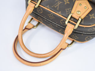 Louis Vuitton Manhattan Handbag Monogram Canvas