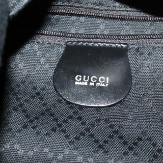 Gucci Vintage Bamboo Shoulder Bag Nylon