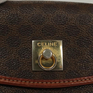 Celine Triomphe vintage handbag Macadam canvas