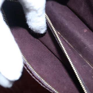 Louis Vuitton Monceau Handbag Vernis