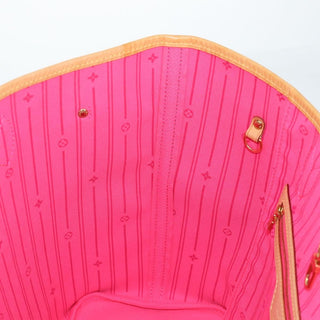 Louis Vuitton Neverfull Tote Limited Edition Monogram Roses