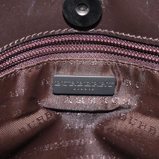 Burberry Nova Check Tote canvas check pattern