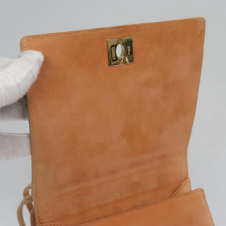 Chanel Flap Crossbody Bag Suede Patchwork