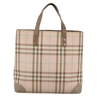 Burberry Nova Check Tote canvas check pattern
