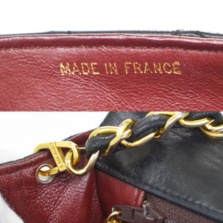 Chanel Vintage Full Flap Bag Quilted Lambskin