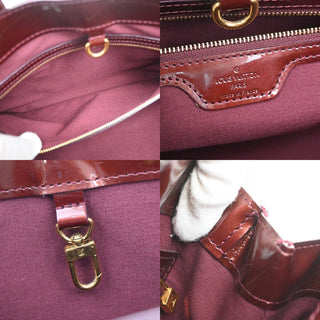Louis Vuitton Wilshire Handbag Monogram Vernis