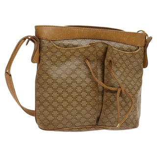 Celine Macadam Shoulder Bag Leather