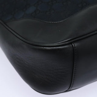 Gucci Vintage Bamboo Handle Tote Canvas