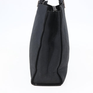 Gucci Vintage Bamboo Handle Tote GG Nylon
