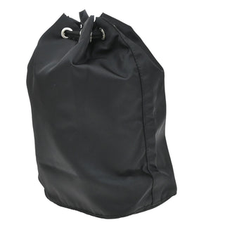 Prada Drawstring Wristlet Bucket Bag Tessuto