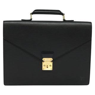 Louis Vuitton Serviette Ambassadeur Handbag Epi Leather