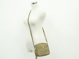 Salvatore Ferragamo Vara Bow camera Shoulder Bag Suede