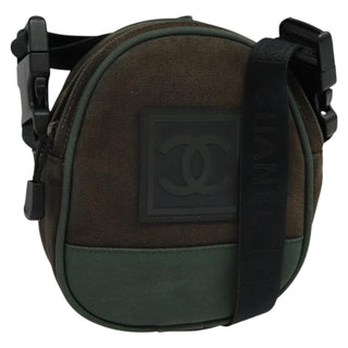 Chanel Sport Line Crossbody Bag Coated Canvas