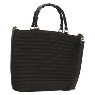 Gucci Vintage Bamboo Handle Bag Nylon