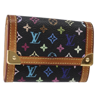 Louis Vuitton Porte-Monnaie Plat Coin Purse Monogram Multicolor