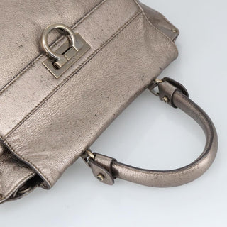 Salvatore Ferragamo Sofia Satchel Leather