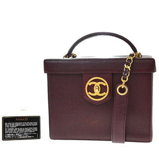 Chanel Vintage Vanity Case Calfskin
