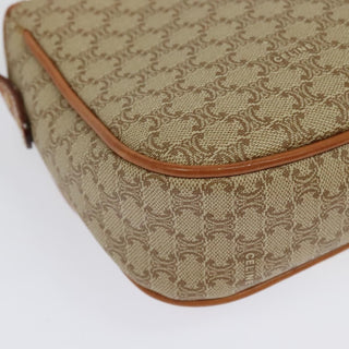 Celine Vintage Macadam Shoulder Bag Canvas
