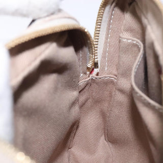 Celine Vintage Macadam Shoulder Bag Canvas