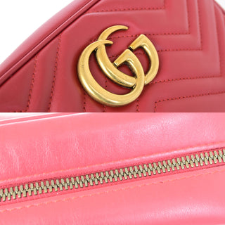 Gucci GG Marmont Shoulder Bag Matelasse Leather