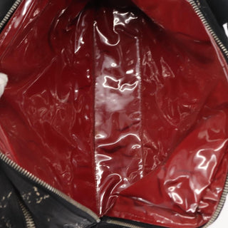 Chanel Travel Line Boston Bag Printed Nylon