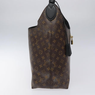 Louis Vuitton Flower Hobo Monogram Canvas with Leather
