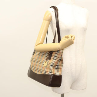 Burberry Nova Check Tote canvas check pattern