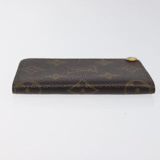 Louis Vuitton Porte Cartes Pression Card Case Monogram Canvas