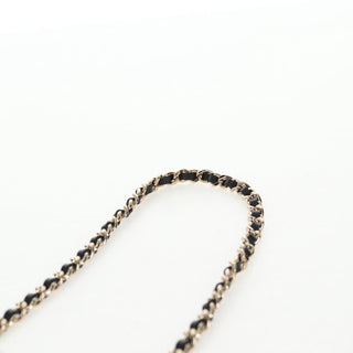 Chanel Flap Card Holder on Chain Quilted Printed Canvas