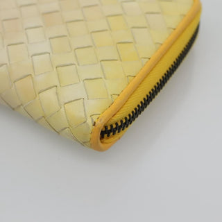 Bottega Veneta Intrecciato Long Zip  Wallet Leather