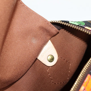 Louis Vuitton Speedy Handbag Limited Edition Monogram Roses