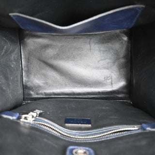 Prada Tassel Twin Pocket Tote City Calf