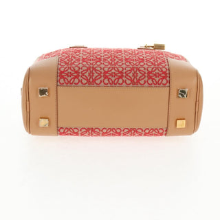 Loewe Amazona Bag Leather and Jacquard Canvas