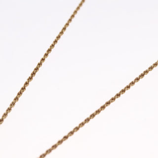 Christian Dior CD Pendant Necklace Metal